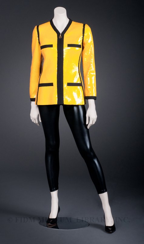 Chanel Scuba jacket, spring/summer 1991 - FIDM Museum