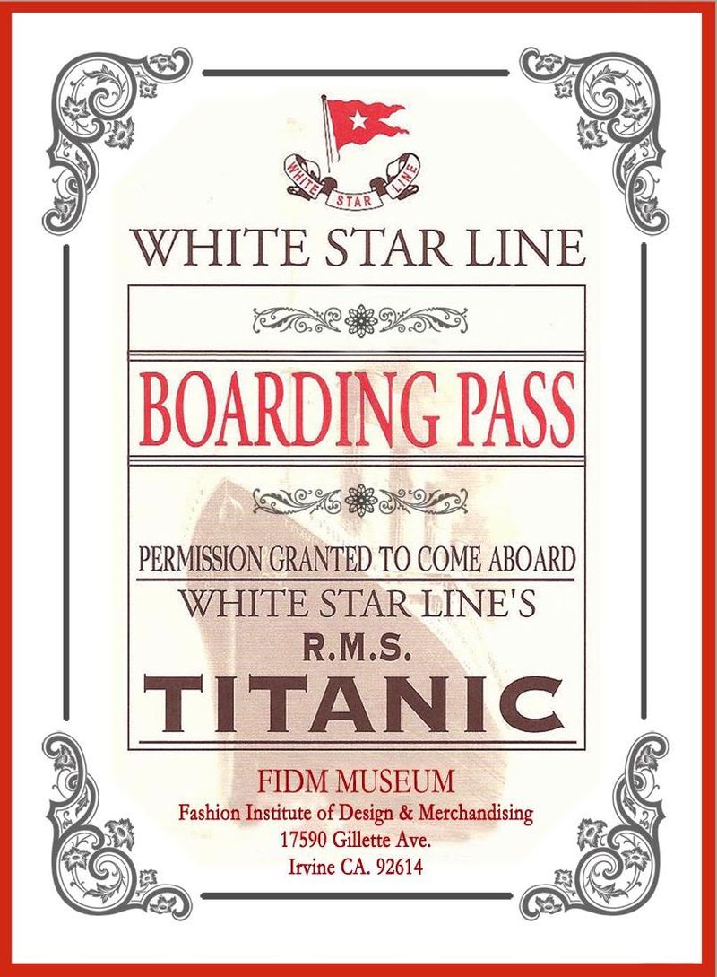Titanic invite