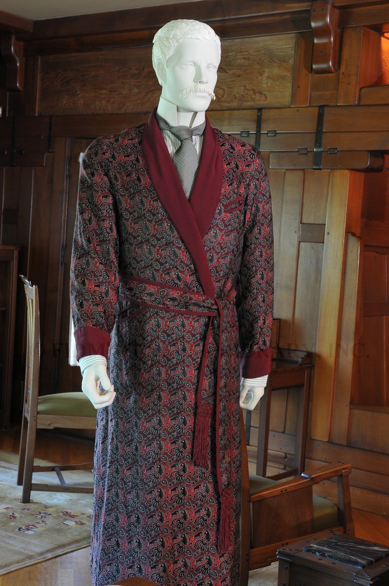 19th century dressing gown men