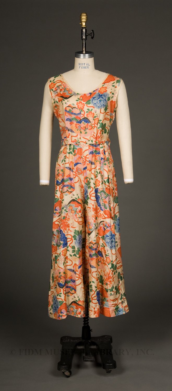 Lounge pajamas, c. 1935 - FIDM Museum